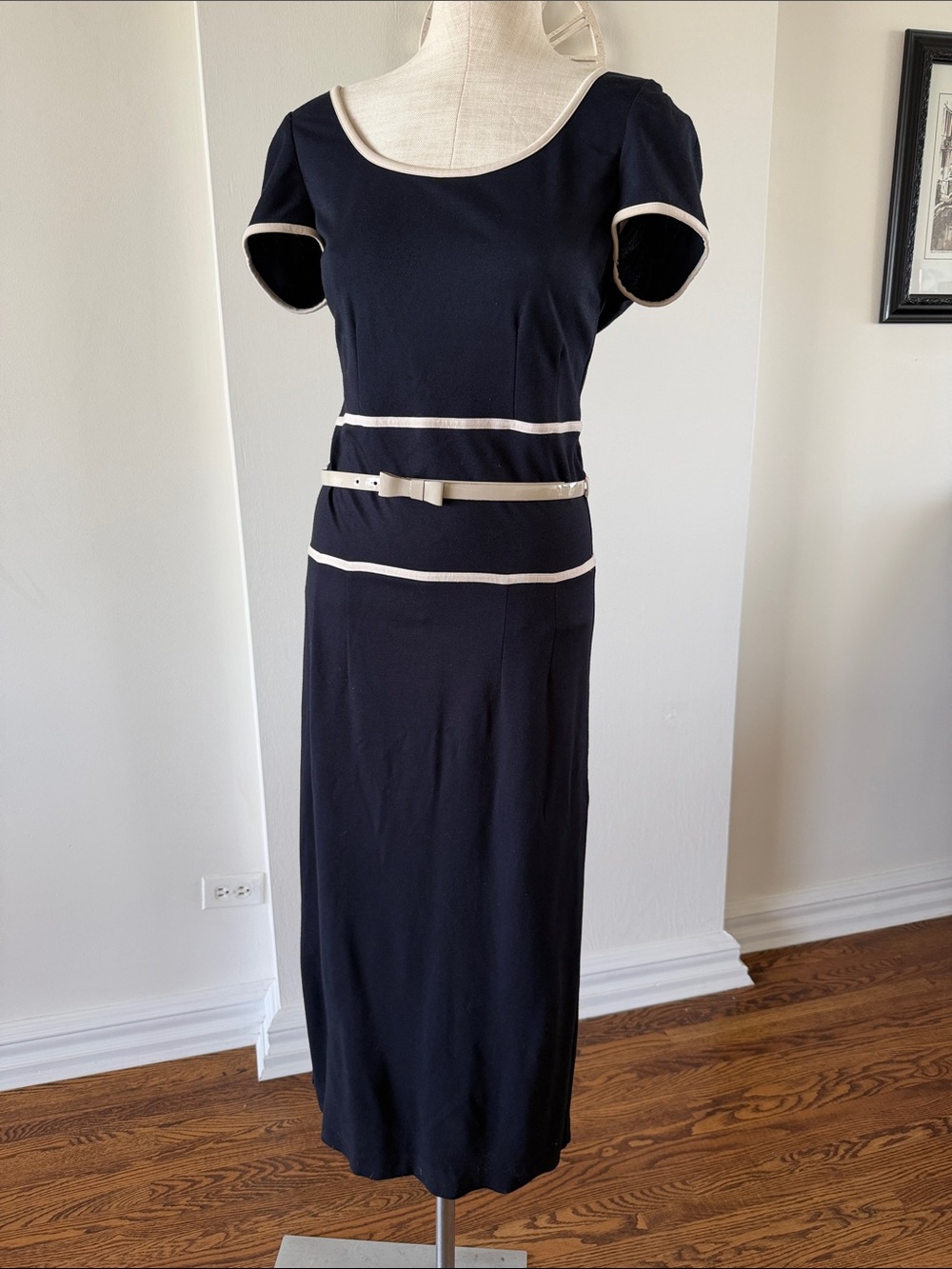 Penn Wright Manson navy dress